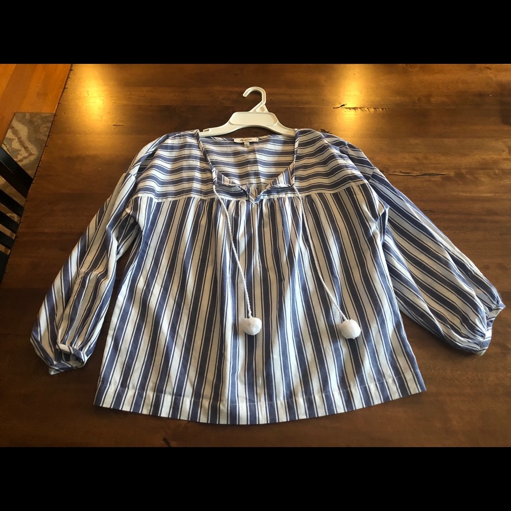 Madewell striped tunic